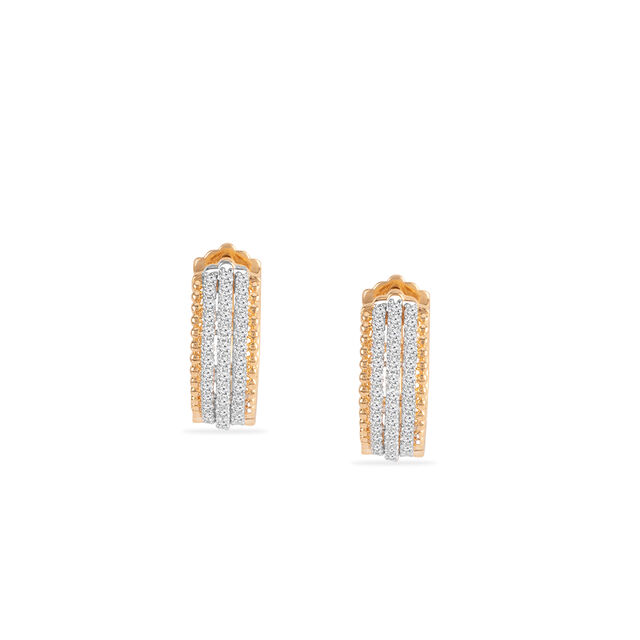Tanishq 18KT Diamond Earrings for Women 