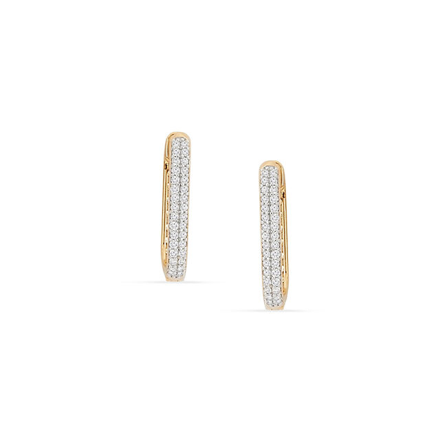 Tanishq 18KT Diamond Earrings for Women 