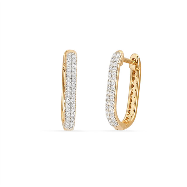 Tanishq 18KT Diamond Earrings for Women 2