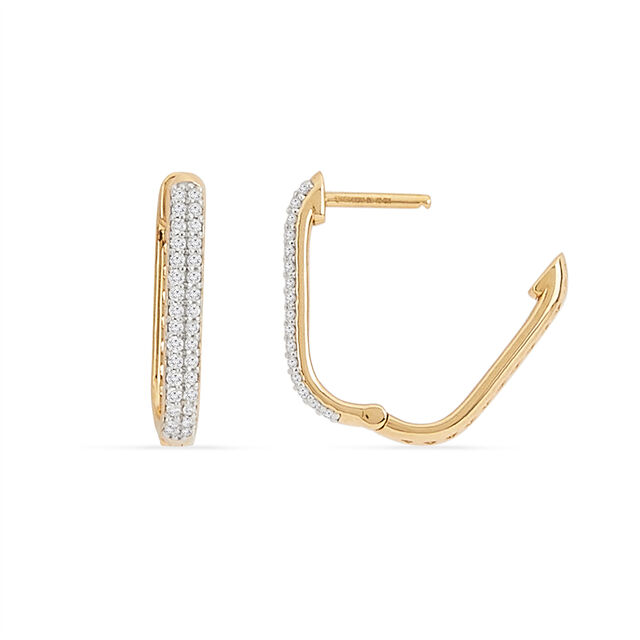 Tanishq 18KT Diamond Earrings for Women 4