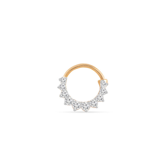 Tanishq 18KT Diamond Nose Pin for Women