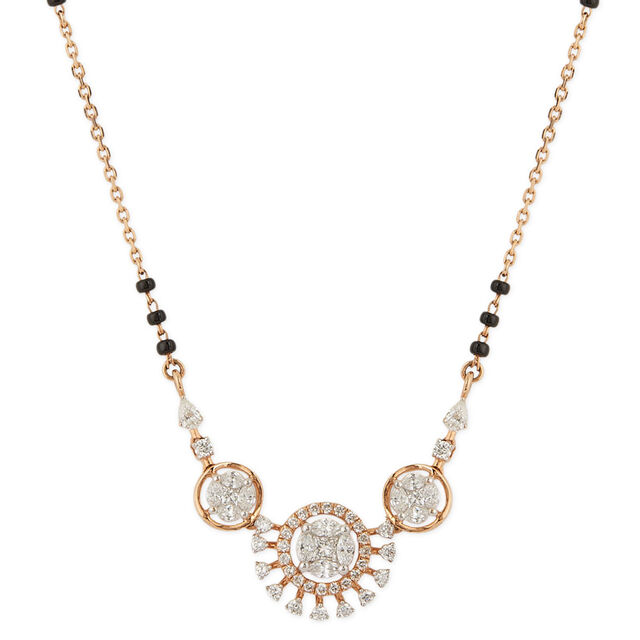 Tanishq 18KT Diamond Mangalsutra for Women 