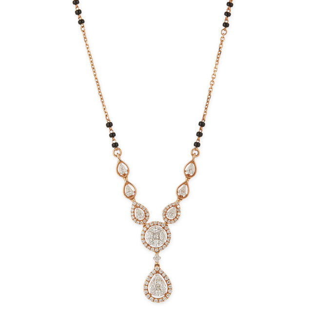 Tanishq 18KT Diamond Mangalsutra for Women 