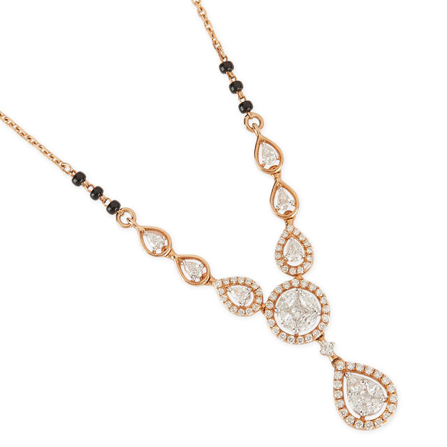 Tanishq 18KT Diamond Mangalsutra for Women 3