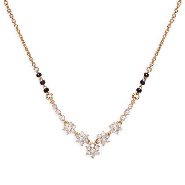 Tanishq 18KT Diamond Mangalsutra 2