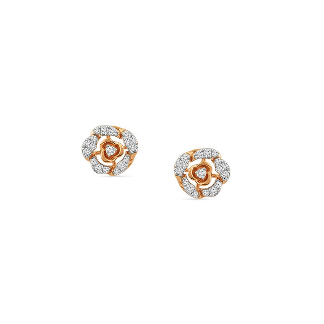 Tanishq 18KT Diamond Necklace Set for Women 4