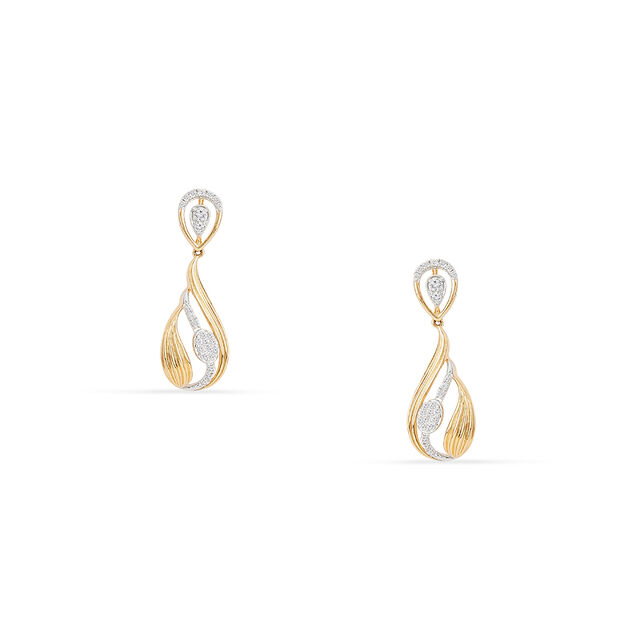 Tanishq 18KT Diamond Earrings for Women 