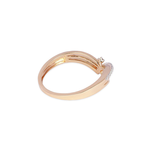 Tanishq 18KT Diamond Finger Ring for Women 4