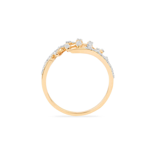 Tanishq 18KT Diamond Finger Ring for Women 3