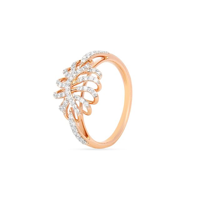 Tanishq 18KT Diamond Finger Ring for Women 2