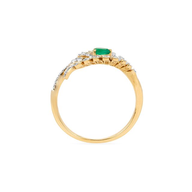 Tanishq 18KT Diamond Finger Ring for Women 3