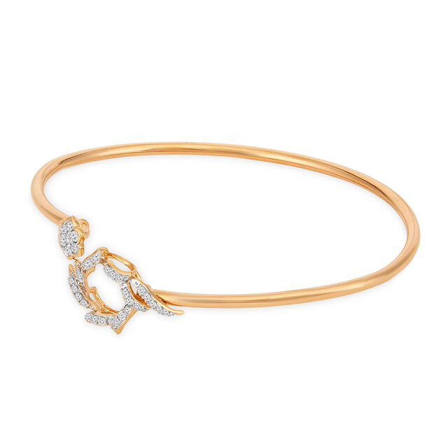 Tanishq 18KT Diamond Bangle for Women 3
