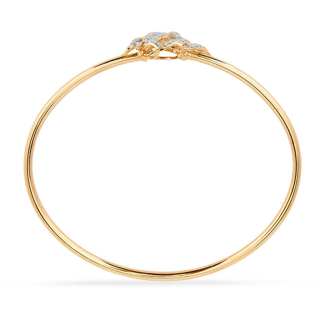 Tanishq 18KT Diamond Bangle for Women 4