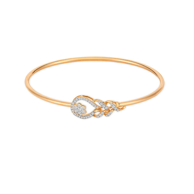 Tanishq 18KT Diamond Bangle for Women 