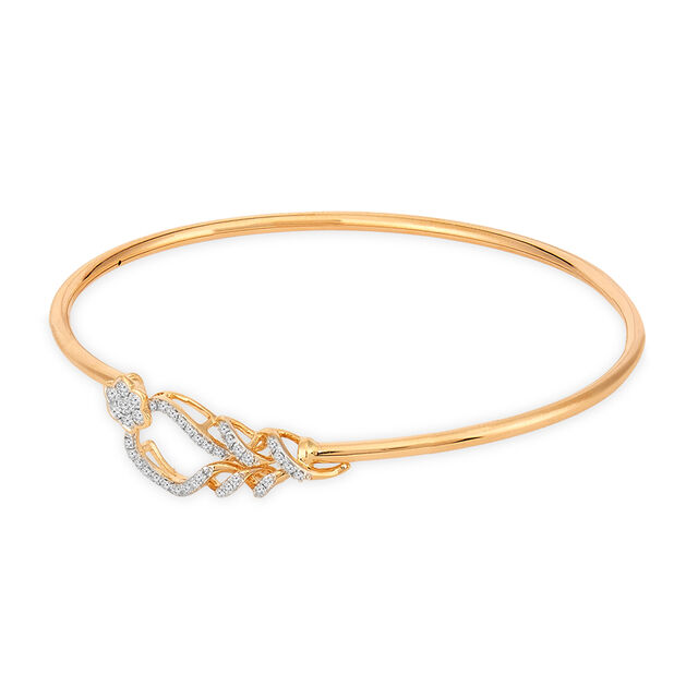 Tanishq 18KT Diamond Bangle for Women 3