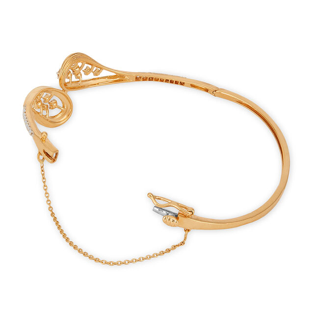 Tanishq 18KT Diamond Bangle for Women 3