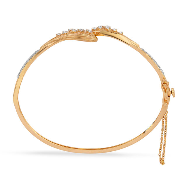 Tanishq 18KT Diamond Bangle for Women 4