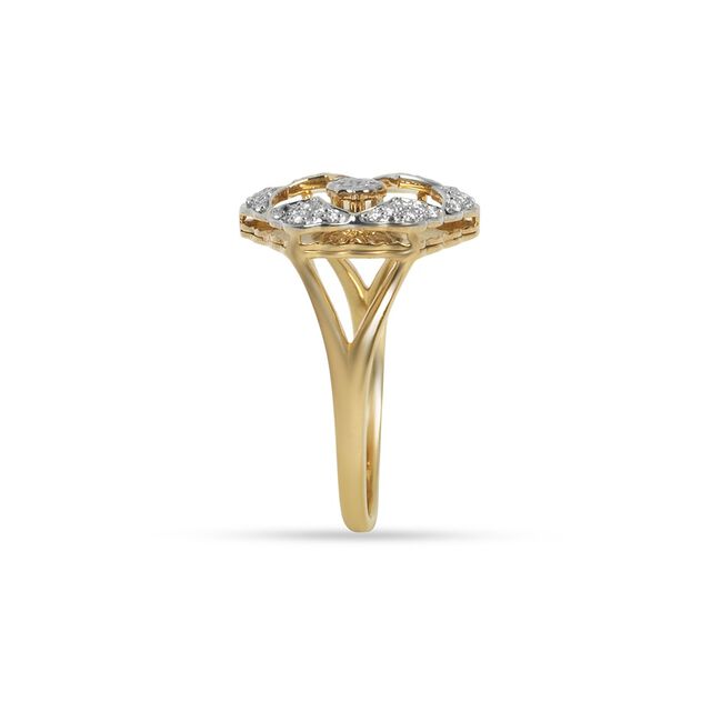 Tanishq 18KT Diamond Finger Ring 3