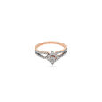 Radiant Rose Halo Diamond Ring,,hi-res 