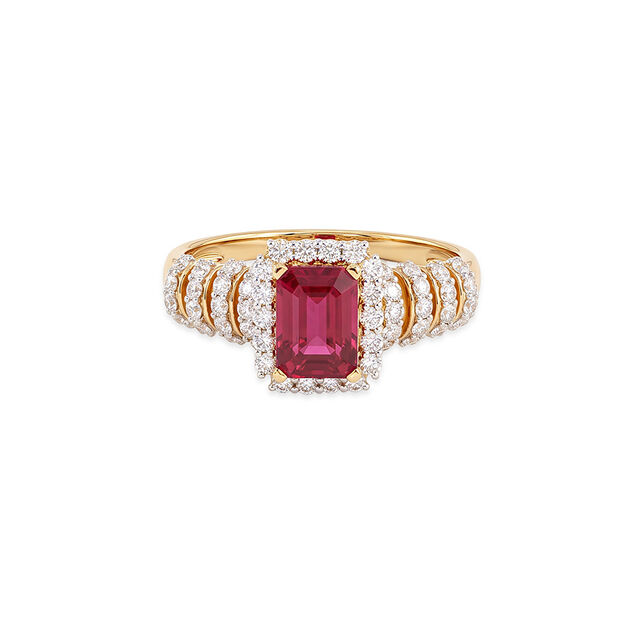 Tanishq 18KT Diamond Finger Ring 