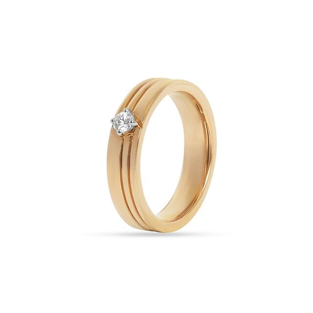 Tanishq 18KT Diamond Finger Ring 2