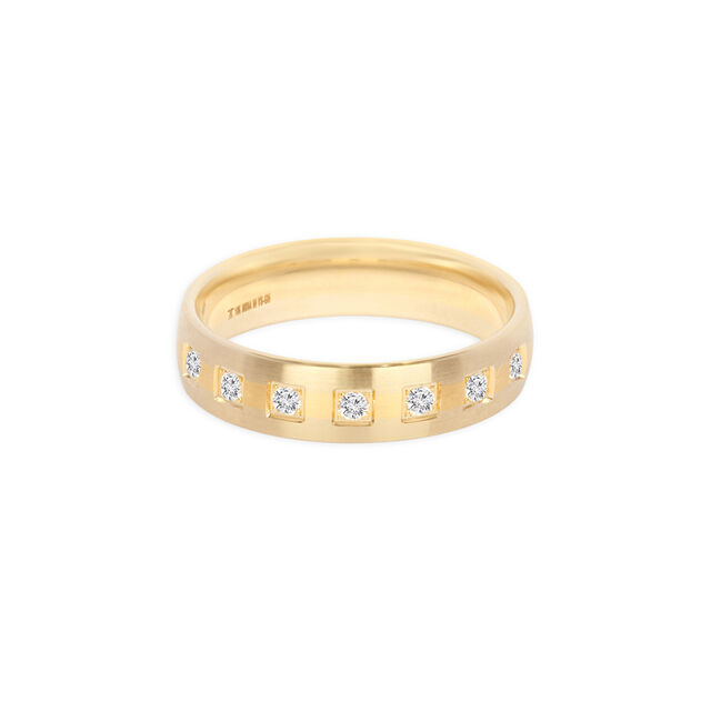 Tanishq 18KT Diamond Finger Ring for Men 