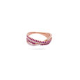 Striking Interwoven Diamond Band Ring,,hi-res 