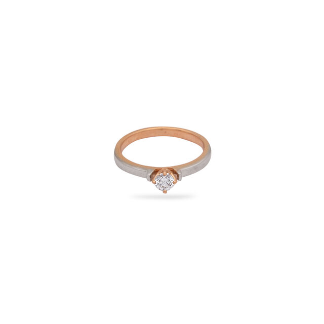 Delicate Radiant Diamond Ring 