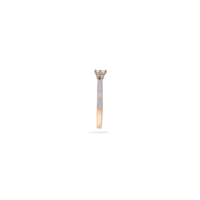 Delicate Radiant Diamond Ring 2