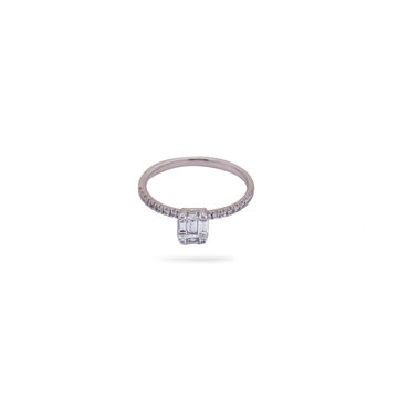 Modern Elegance Diamond Band