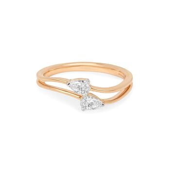 Tanishq 18KT Diamond Finger Ring for Women