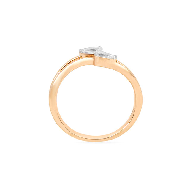 Tanishq 18KT Diamond Finger Ring for Women 3