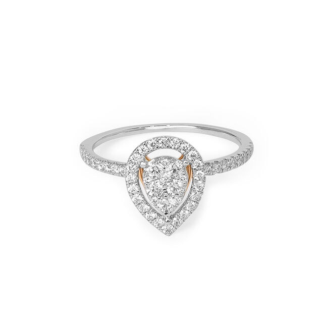 Tanishq 18KT Diamond Finger Ring 