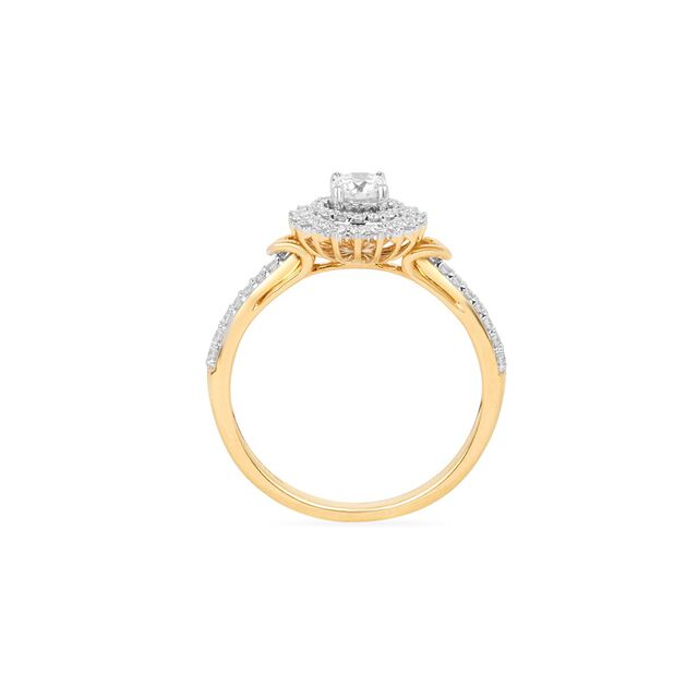 Tanishq 18KT Diamond Finger Ring for Women 3
