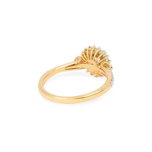 Tanishq 18KT Diamond Finger Ring for Women 4