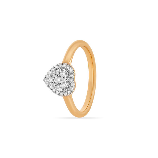 Tanishq 18KT Diamond Finger Ring for Women 2