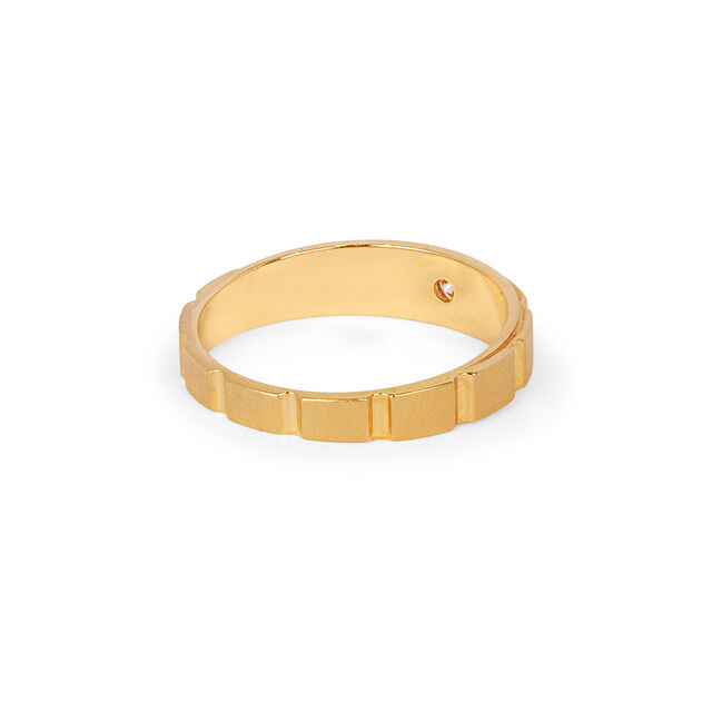 Tanishq 18KT Diamond Finger Ring for Men 5