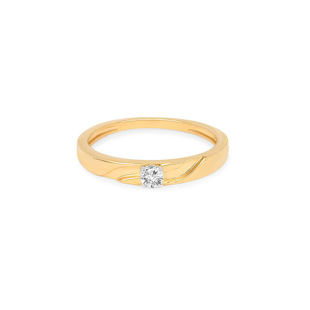 Tanishq 18KT Diamond Finger Ring for Women 