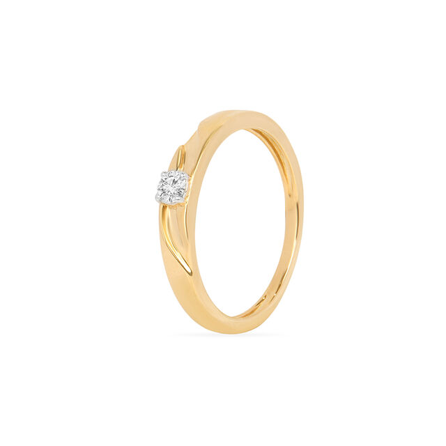 Tanishq 18KT Diamond Finger Ring for Women 2