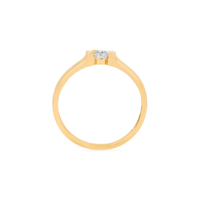 Tanishq 18KT Diamond Finger Ring for Women 3
