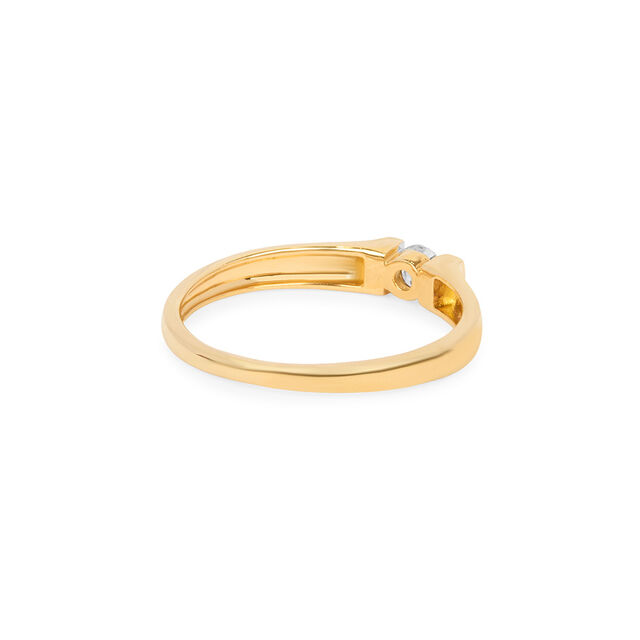 Tanishq 18KT Diamond Finger Ring for Women 4