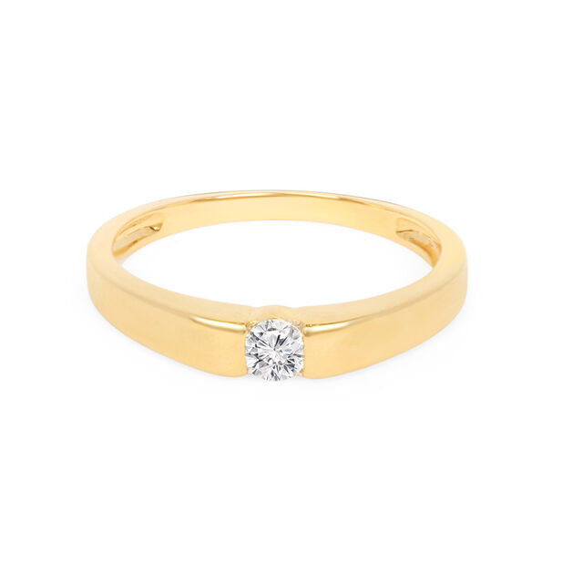 Tanishq 18KT Diamond Finger Ring for Men 