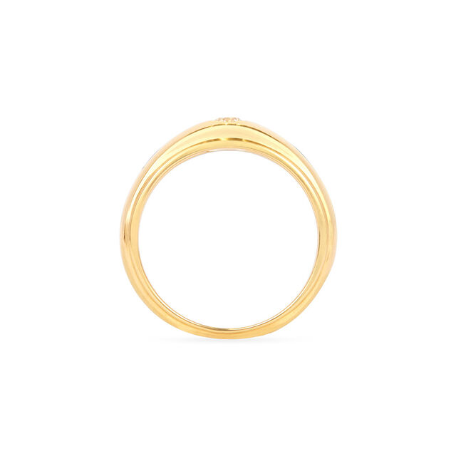 Tanishq 18KT Diamond Finger Ring for Men 3
