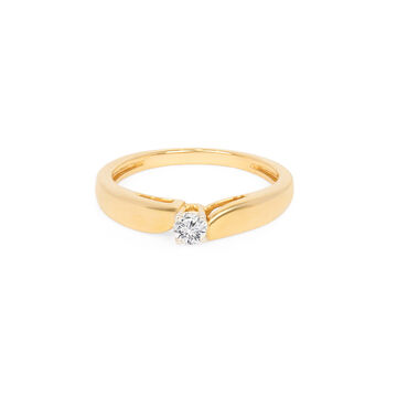 Tanishq 18KT Diamond Finger Ring for Men