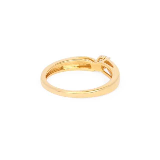 Tanishq 18KT Diamond Finger Ring for Men 5