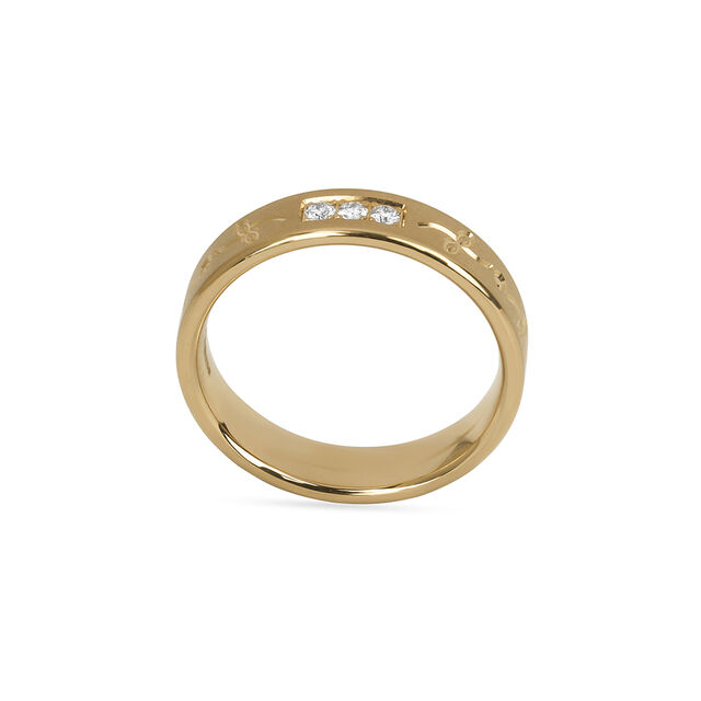 Tanishq 18KT Diamond Finger Ring for Men 3