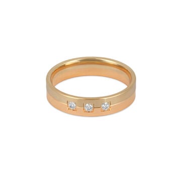 Square Diamond Finger Ring for Men