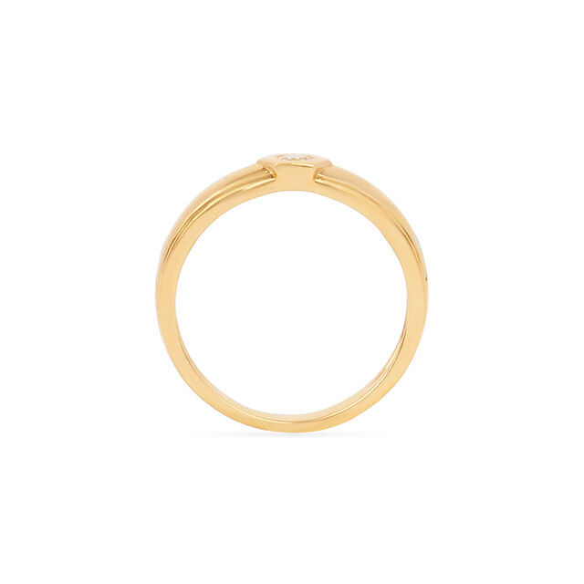 Tanishq 18KT Diamond Finger Ring for Men 3