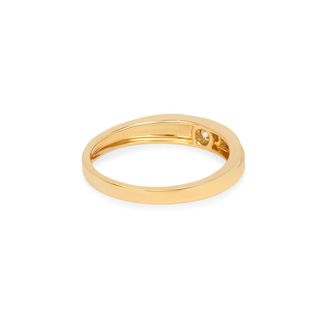 Tanishq 18KT Diamond Finger Ring for Men 4