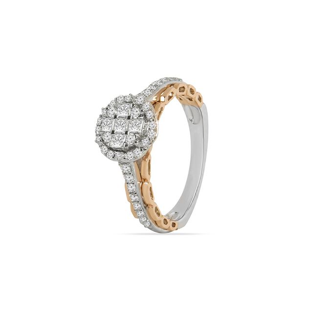 Tanishq 18KT Diamond Finger Ring 2